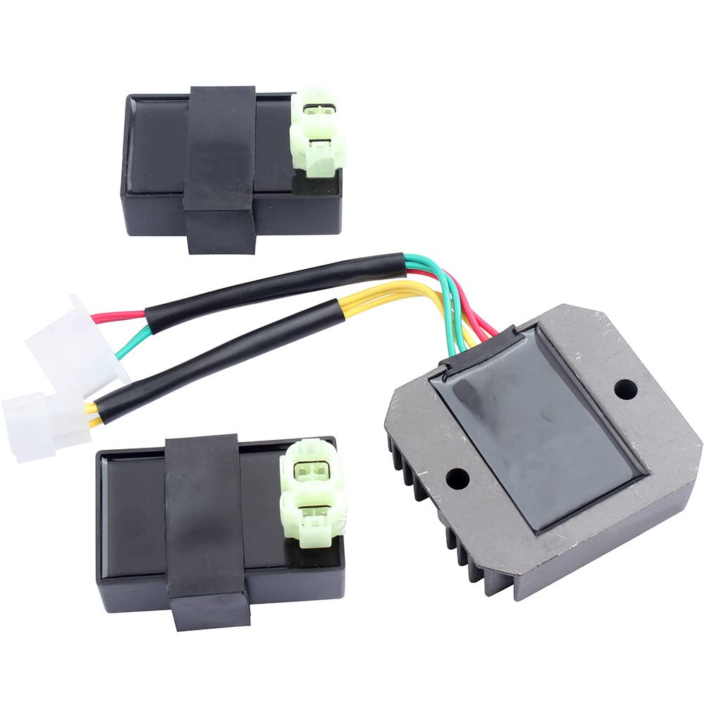 Riloer Zestaw prostownika regulatora CDI pasuje do Ho-nda XL 600 V Transalp XRV 650 Afryka