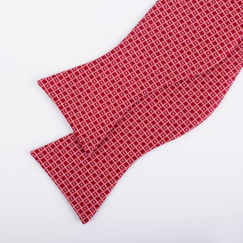 Image of Alizeal Mens 2pcs Solid Self-tied Bow Tie Set