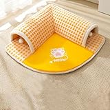 猫ハウス 冬用 ペットベッド 暖かい 猫ベッド もこもこ 猫用 ベッド キャットハウス 小型犬 ペットハウス 寝床 犬ハウス 厚み 洗える 冬寒さ対策 室内用 おしゃれ 保温防寒 休憩所 四季適用 かわいい