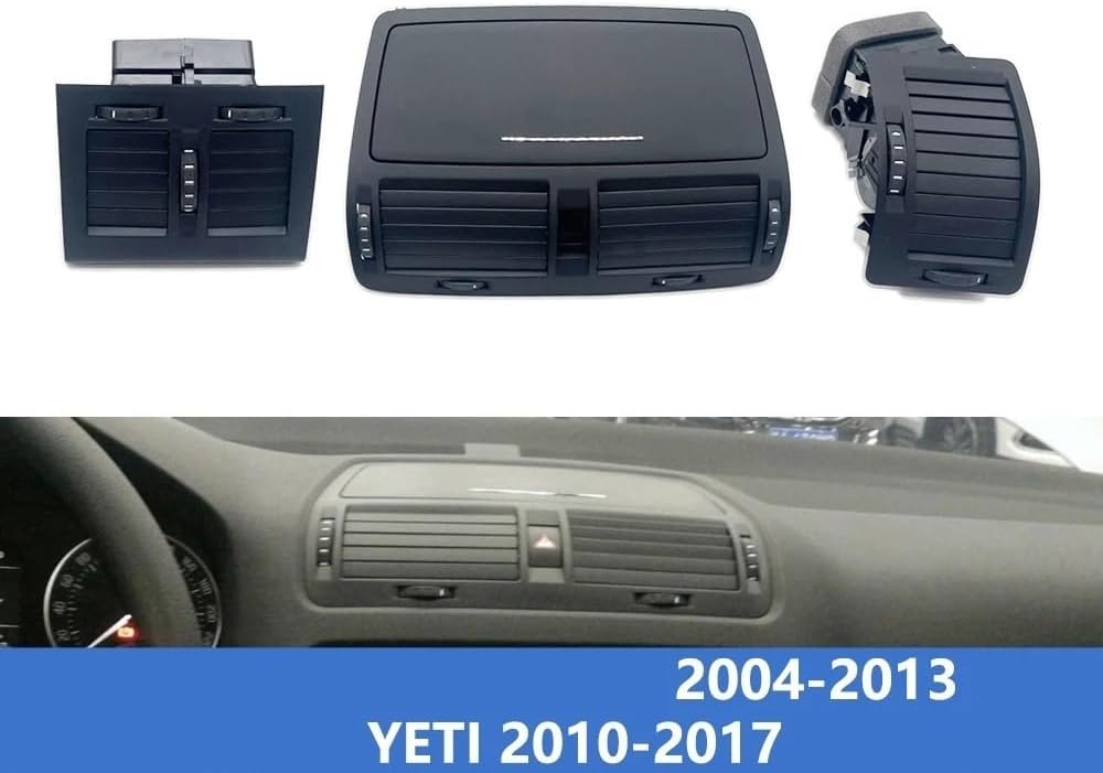 Car Air Vent Compatible For Skoda Octavia 2004-2013 YETI 2010-2017 Air Condition Outlet Vent Assembly(Left)