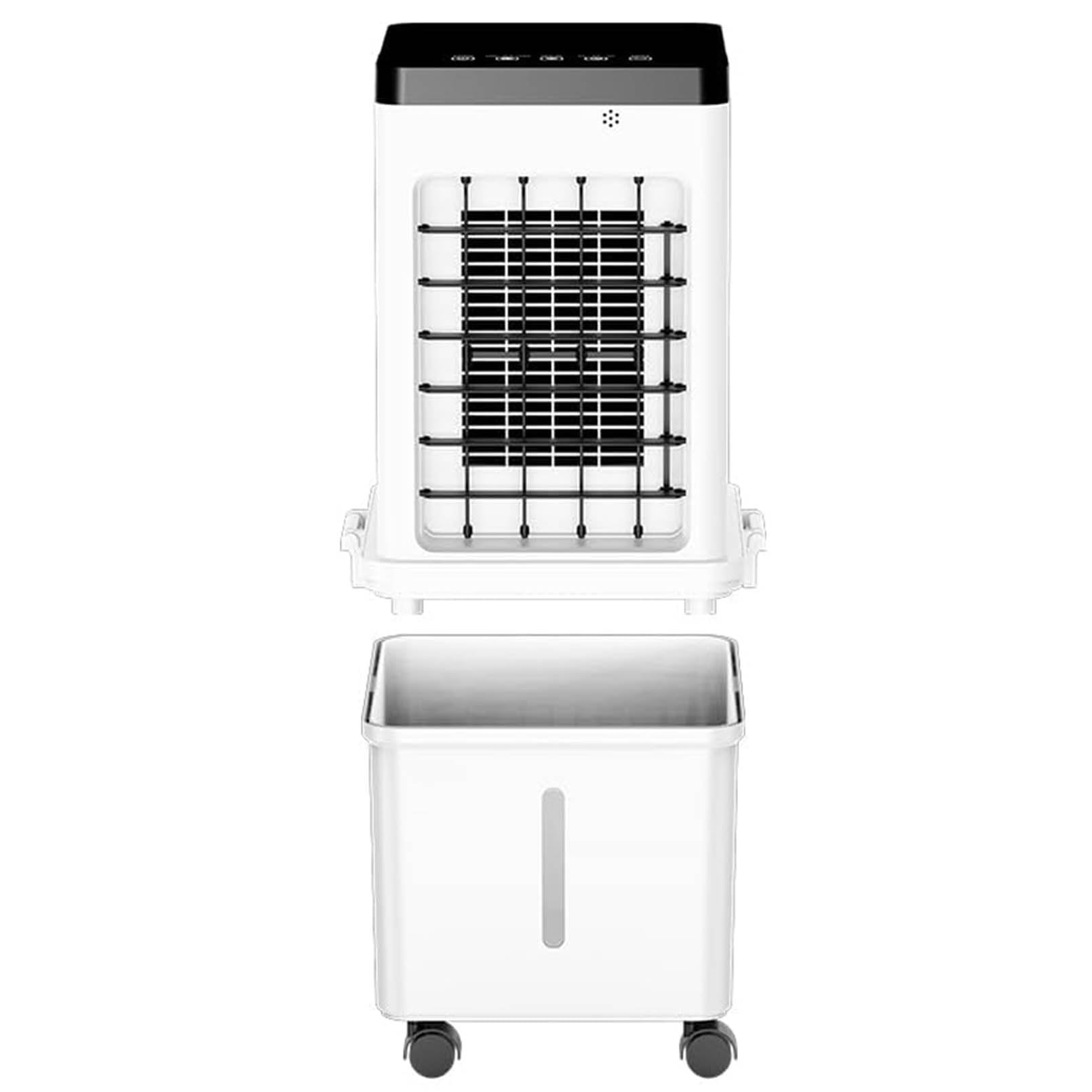 LaYiQimn Air Cooler,Portable Air Conditioners, Windowless Evaporative Air Cooler with 3 Speeds, AC Unit with Removable Water Tank, Swamp Cooler for Bedroom or Office