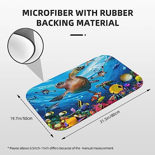 Tapis de bain séchage rapide contre sol mouillé douche évier - 3
