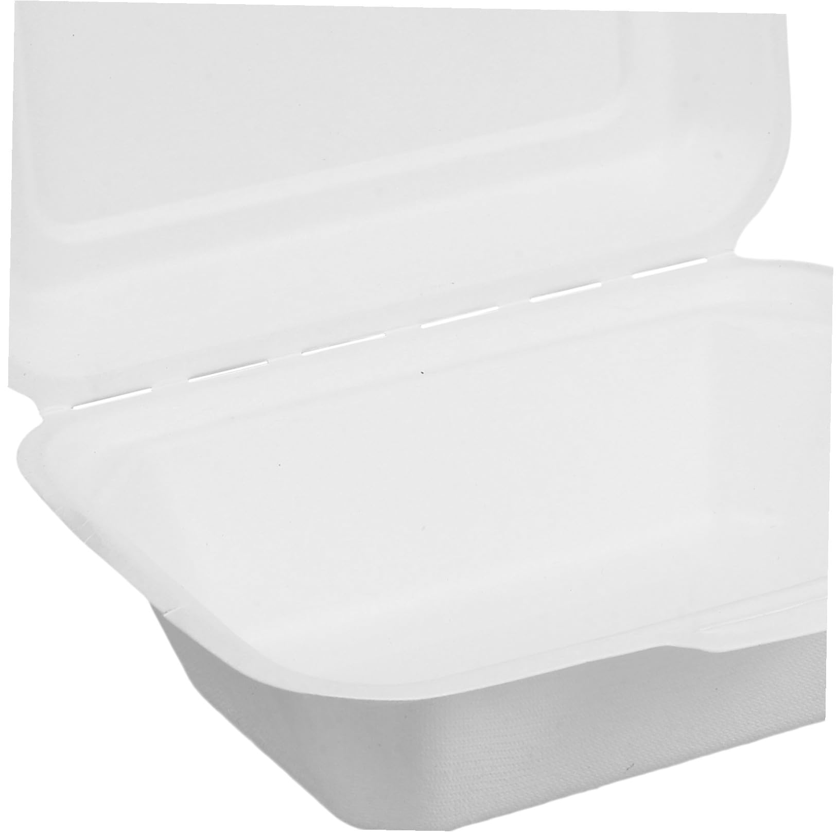 PRETYZOOM Scatola Alimentare Monouso 600ml in Carta Bianca 50 Pezzi