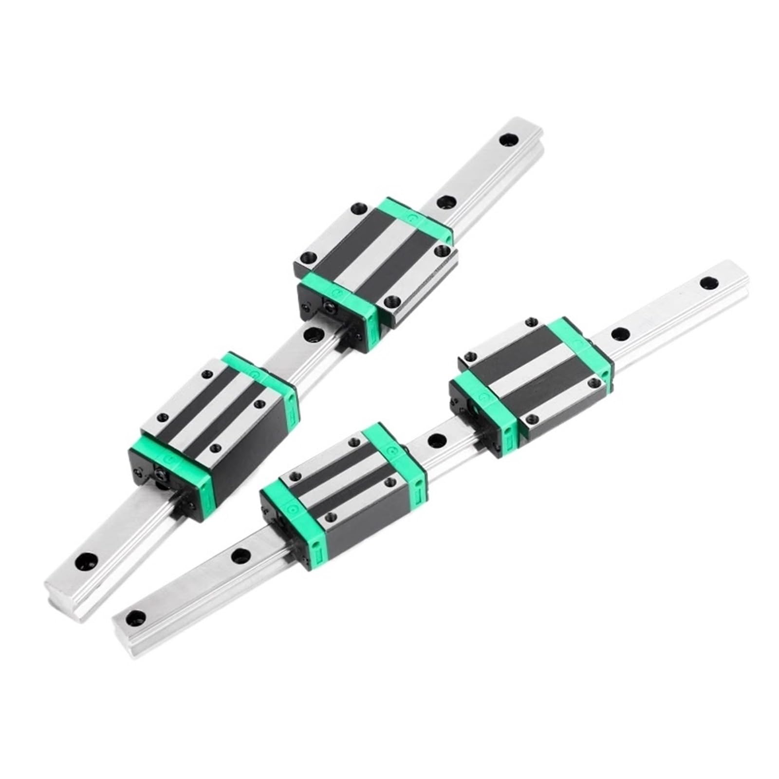 Linearführung, 10 Stück HG15 Linearführungsschiene Und HG15CA Schieber