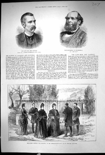 La Copie Antique du Duc 1889 de Dawnay Buckingham Queen Cemetery Coldstream Garde… La Copie Antique du Duc 1889 de Dawnay Buckingham Queen Cemetery Coldstream Garde…