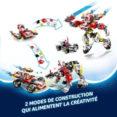 Lego Dreamzzz Robot tigre De Cooper Et Bolide De Zero 71497 Lego La Boite - vue 7