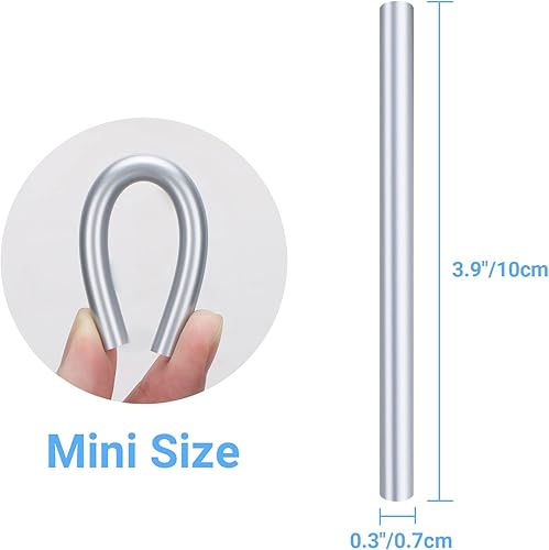 Miniatura 24 de ENPOINT Paquete de 72 barras de pegamento caliente negras a granel, 0.27 x 4 pulgadas, mini barras de pegamento caliente para reparación