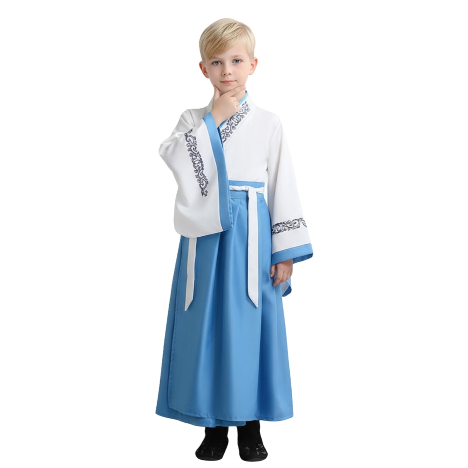 CRFASIBE Children's Hanfu Costumes, Kids Chinese Traditional Clothing - Image 2