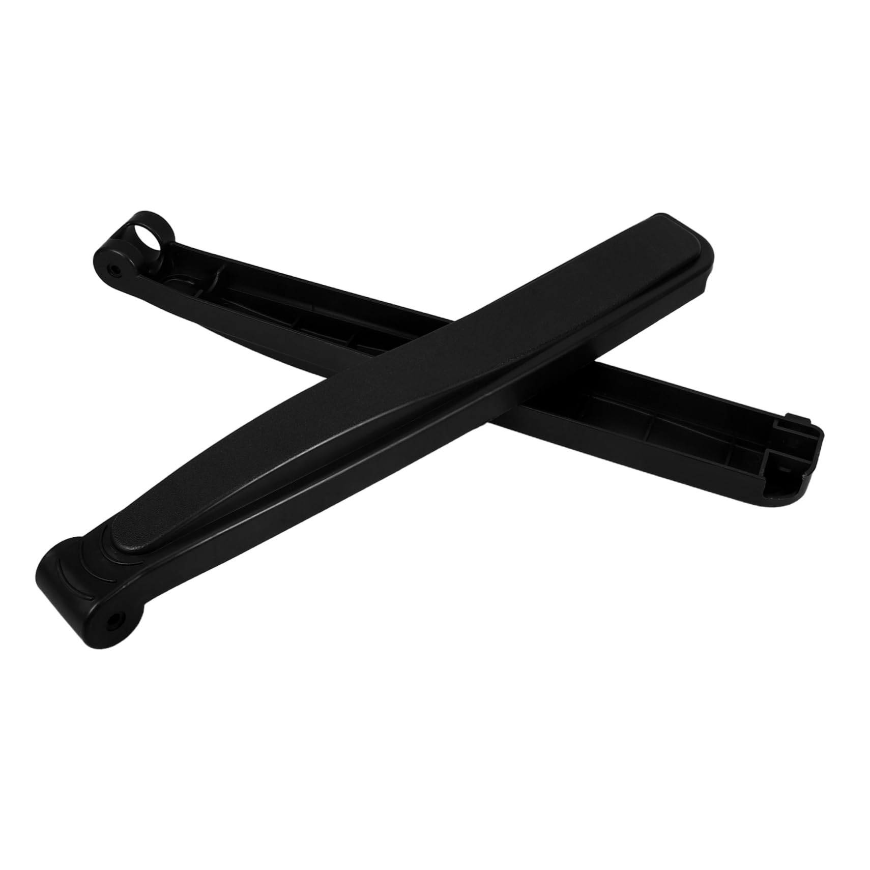 Accoudoirs de chaise de plage pliante en plastique noir confort ergonomique
