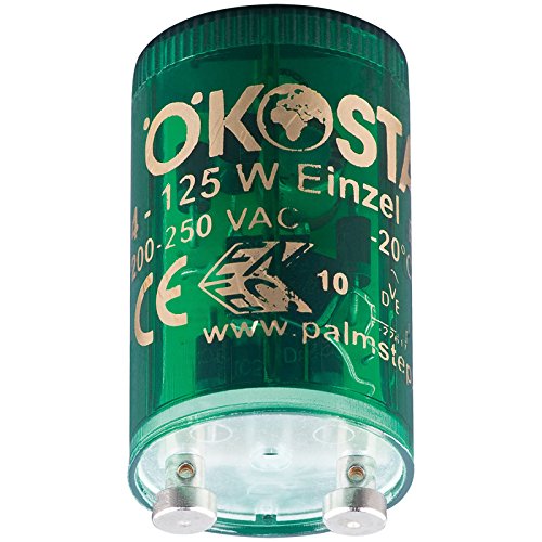 Preisvergleich Produktbild Elektronischer Starter für Leuchtstofflampen, Grau - 4-125 Watt