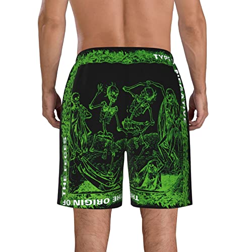 Type Music O Negative Mens Swim Trunks Swim Shorts with Mesh Lining Beach Shorts Bathing Suits3