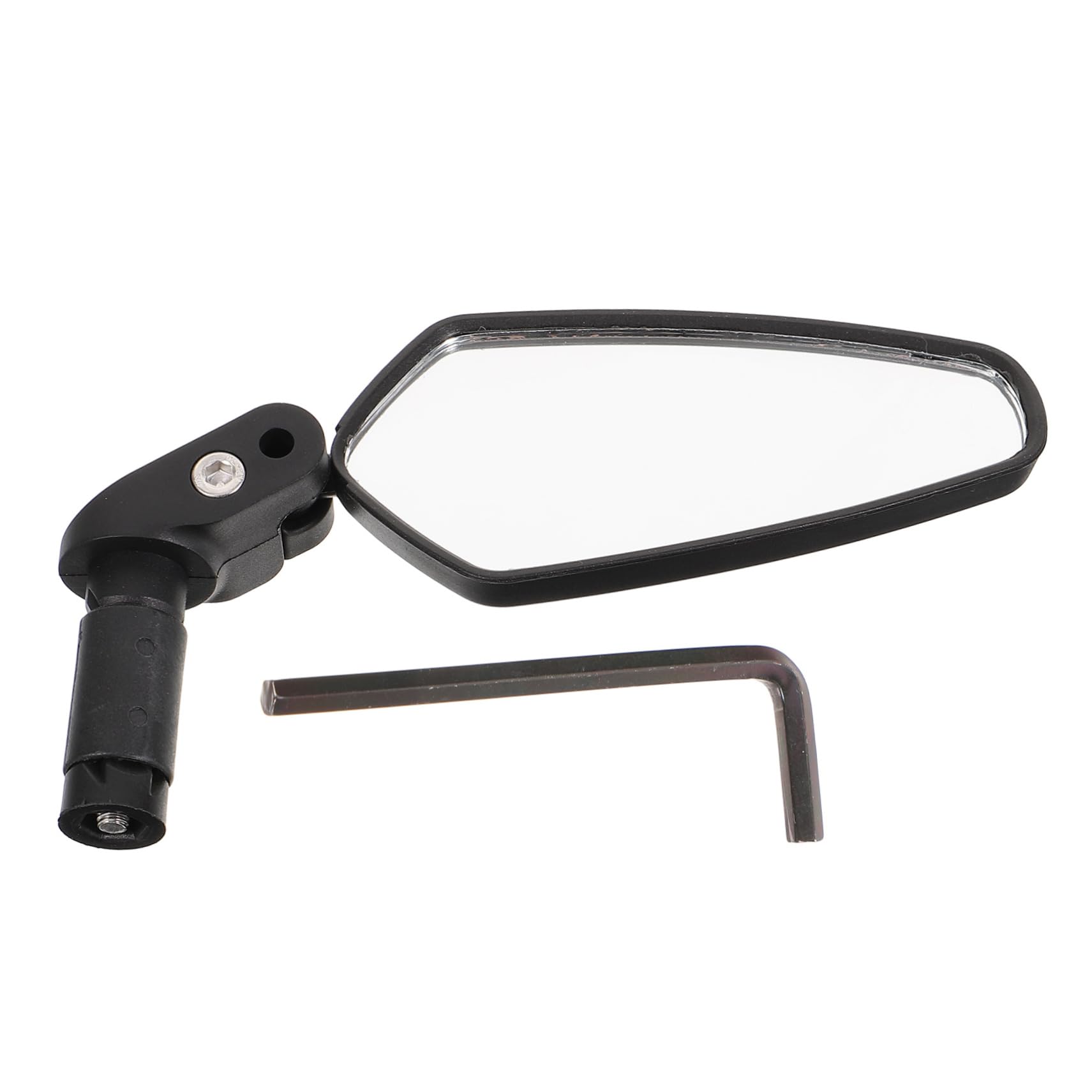Toddmomy 5 Stück Bike Mirror mit Breitem Rückspiegel für Mountainbike Verstellbar und Langlebig für Sicheres Fahren Kurze Ausführung