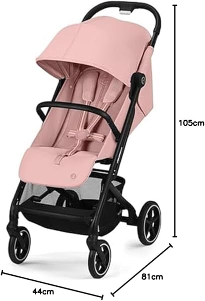 Cybex Beezy BLK B/Candy Pink-light pink PU1 - 5