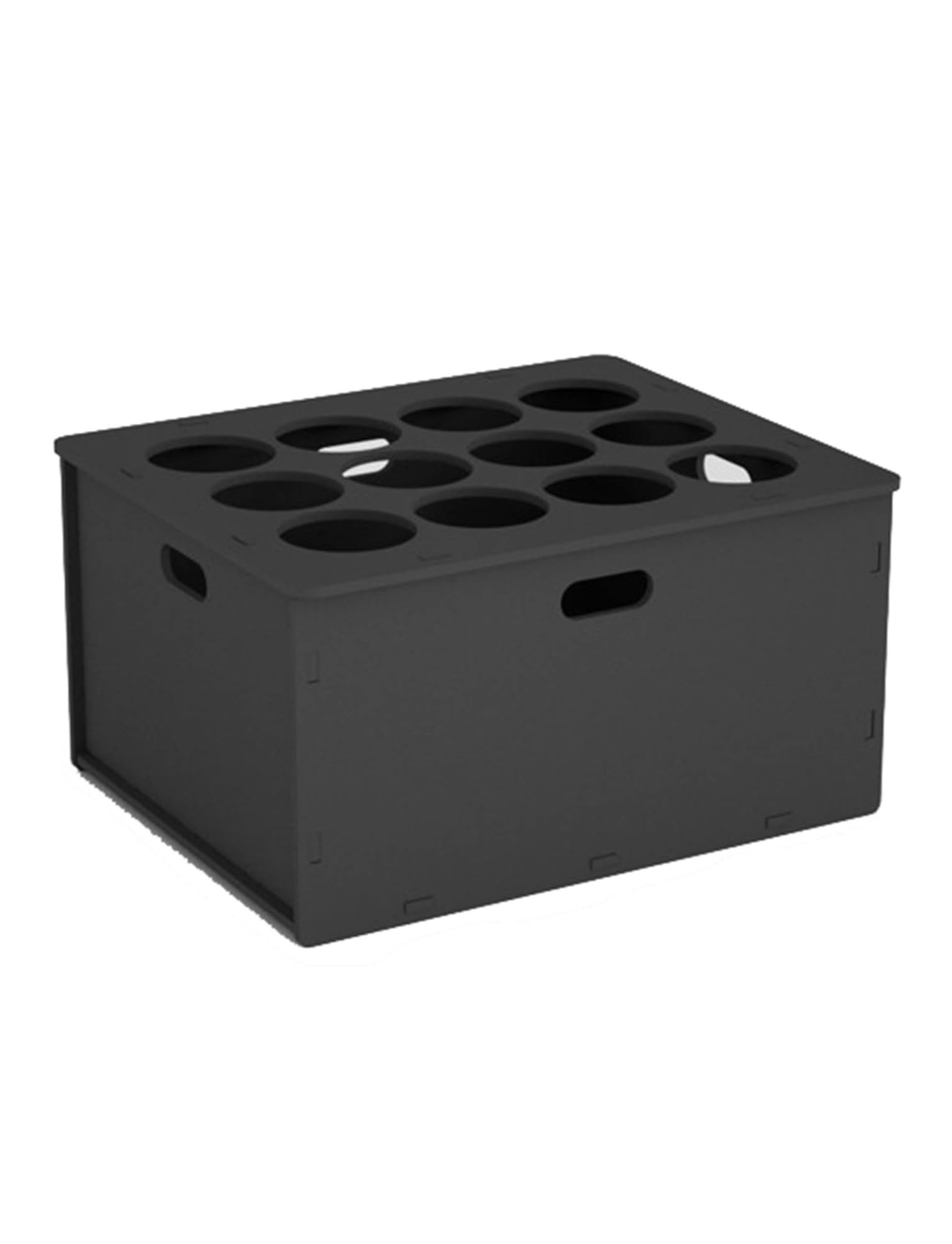 Organizer in PVC, supporto a 15 griglie per sfondi fotografici, carta e rotoli di vinile, design salvaspazio, soluzione di archiviazione mobile (62 x 43 x 27 cm)