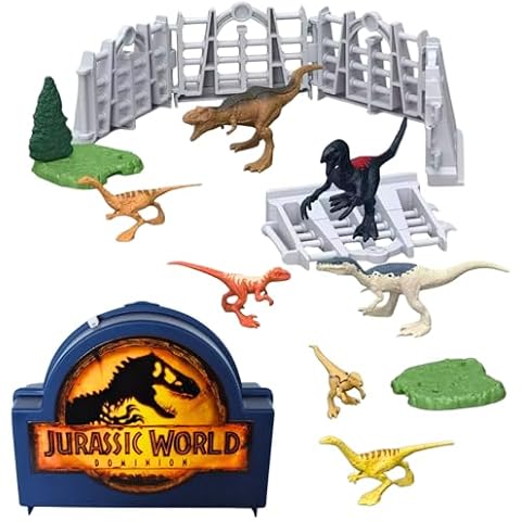 Jurassic World Dominion 15-Piece Dinosaur Set Cover
