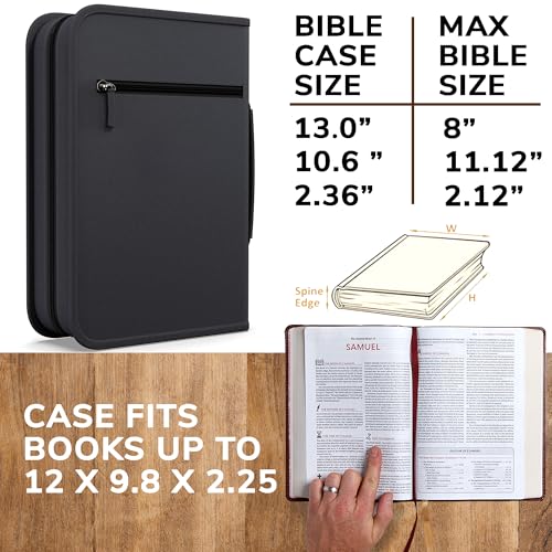 DEHITE Set of 2 Bible Bags for Men and Women3