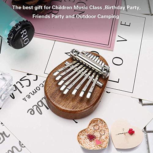 8 Schlüssel Kalimba,Daumenklavier Kalimba Buch,Daumen Klavier,Marimbaphon Kinder,Kalimba Marimba,Finger Percussion,Marimbaphon Instrument - Image 5