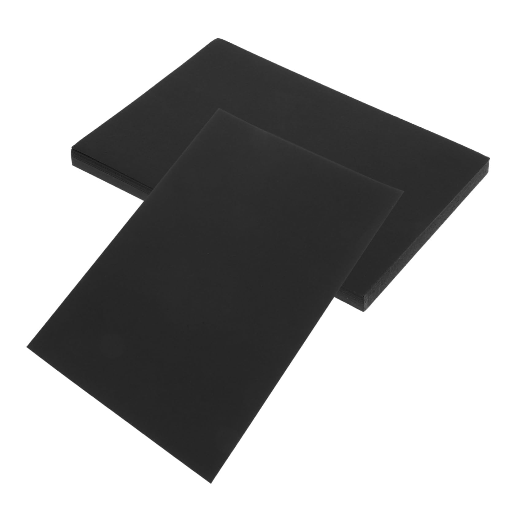 Papier Cartonné Noir A4 50 Pièces, Papier Papier Épais