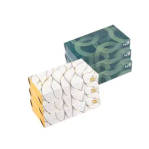 Home Float | Ultra Soft Premium Tissue Papers | Pack of 6 | 600 Pulls | With Tissue Box Holder | 2ply | 100 Pull Tissue Box Each | D11D7