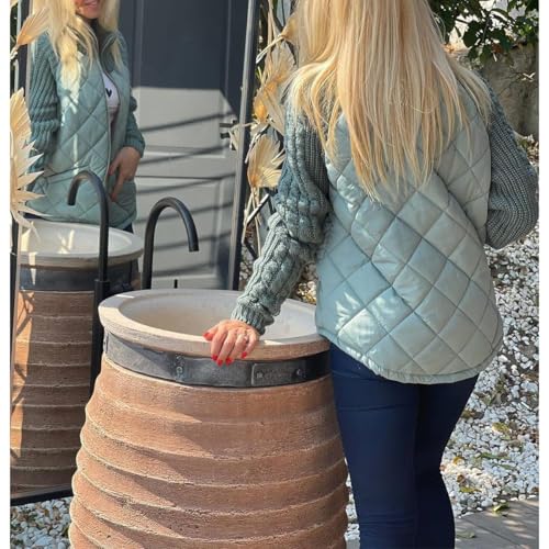 Women's Knit Patchwork Puffy Jacket,Casual Stand Collar Long Sleeve Zip Jacket,Women’s Winter Cropped Puffer Jacket Coat3