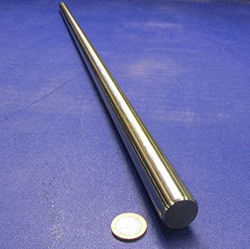 1055 Carbon Steel Hardened Shaft 25mm Diameter x 1000mm Long 1 pc