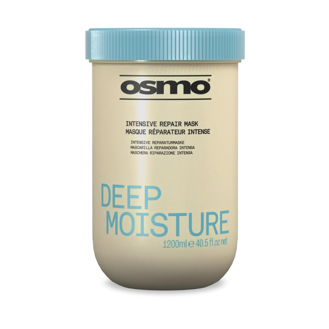Osmo Intensive Deep Repair Hair Mask for Restoring Moisture and Conditioning Hair and Creating Beautiful Healthy, Naturally Glossy Hair. Size 1200 ml