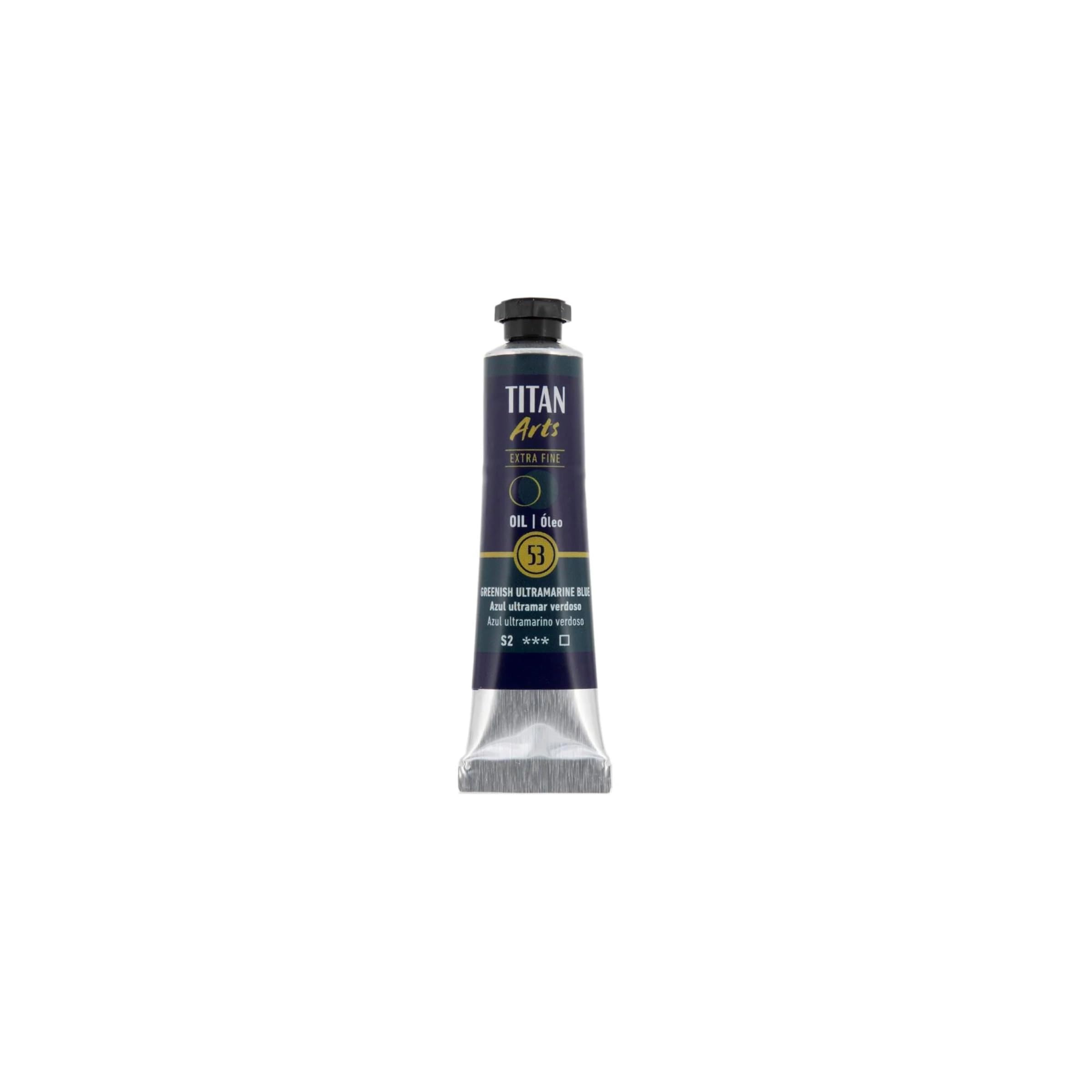 ÓLEO AZUL ULTRAMAR VERDE TITAN Extrafino 6 - 20ml. Nº 53