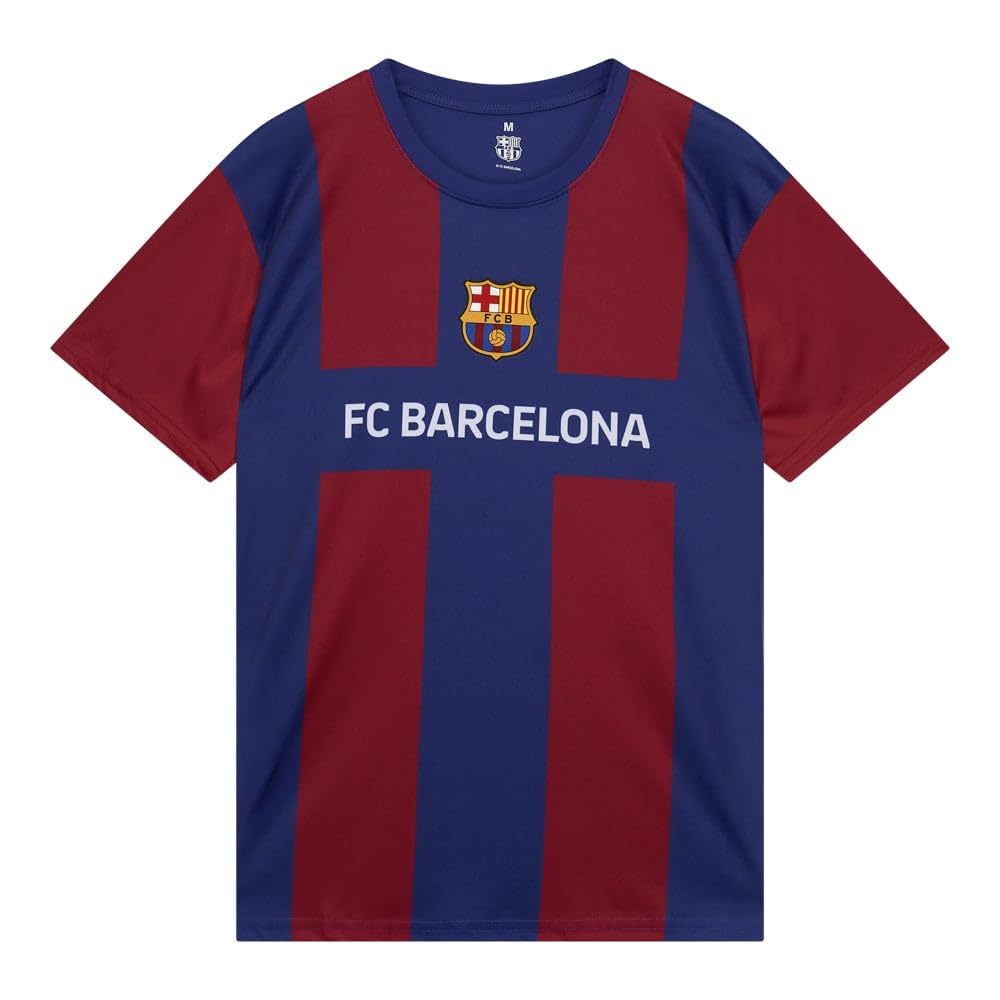 Barcelona TokyRu Sports Camiseta BARÇA Fan 1ª EQ 2023-24 de Poliéster con Licencia - Adulto Talla XXL