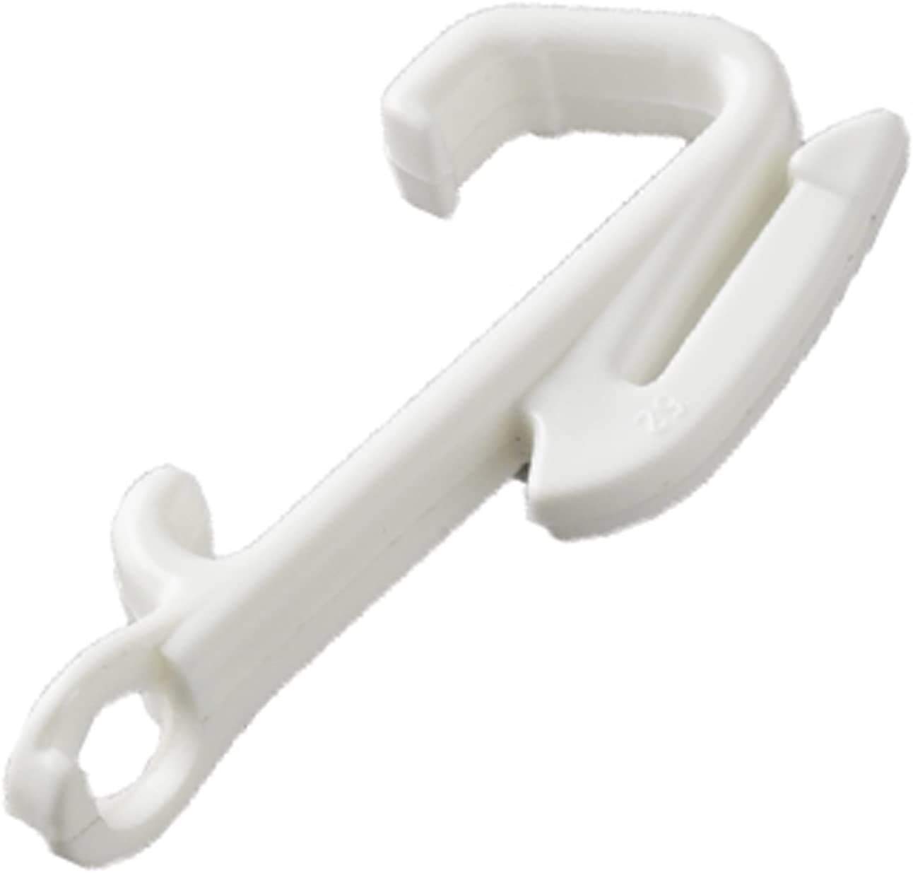 Swish 3 x Sologlyde Extra Curtain Track Hook Gliders, White, 10 Pack