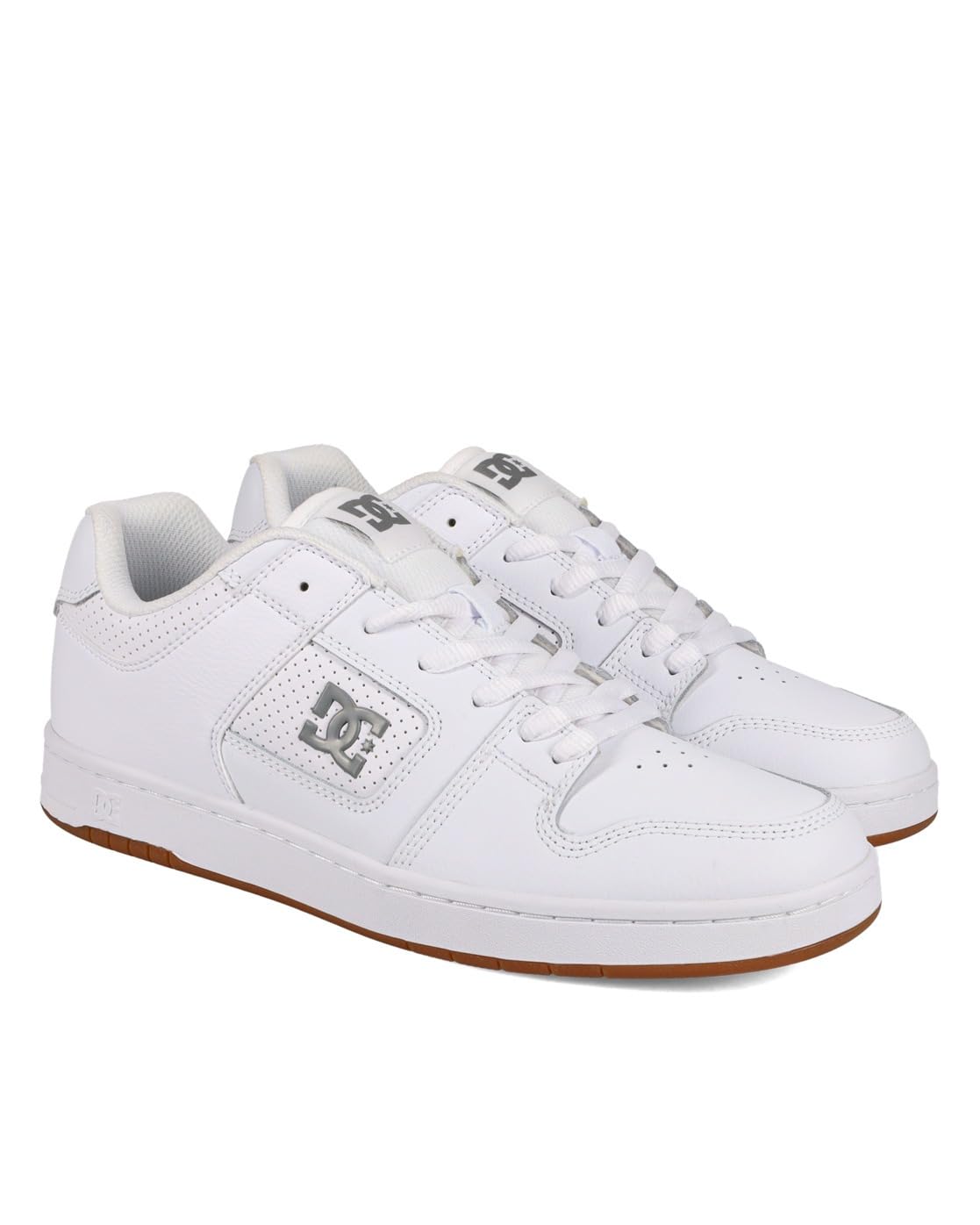 DC Shoes Manteca et sa finition en cuir blanc, la chaussure de skate premium pour homme