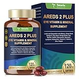 19-in-1 AREDS 2 + Eye Vitamins for Macular Health and Dry Eye, Lutein and Zeaxanthin Supplement with Vitamin C/E, Zinc, Omega-3, Support Eye Strain, Pressure, Night Vision & Hydration - 120 Softgels