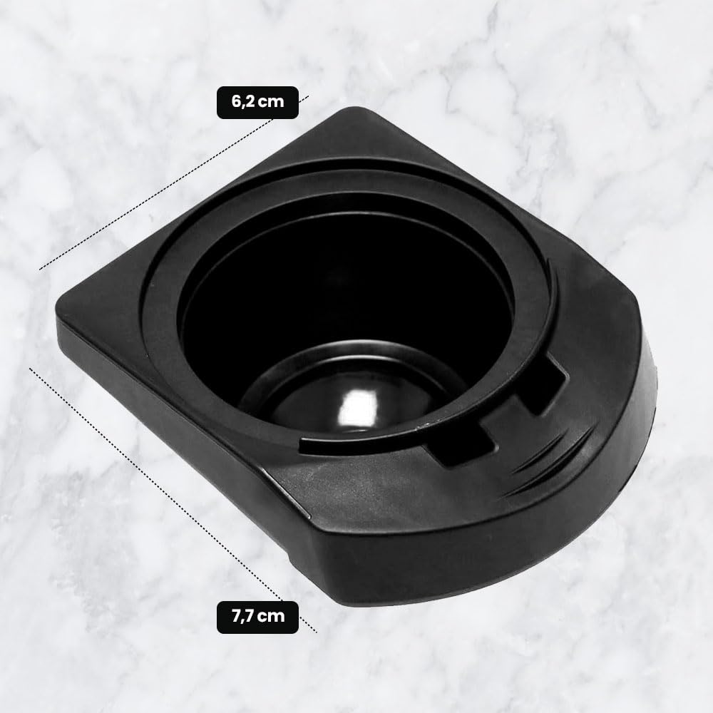 Anakel Home Krups Soporte de Cápsulas de Café MS-624560 Compatible con Cafetera Dolce Gusto Infinissima EDG260, Portacápsulas de Cafetera, Color Negro, Recambio Original