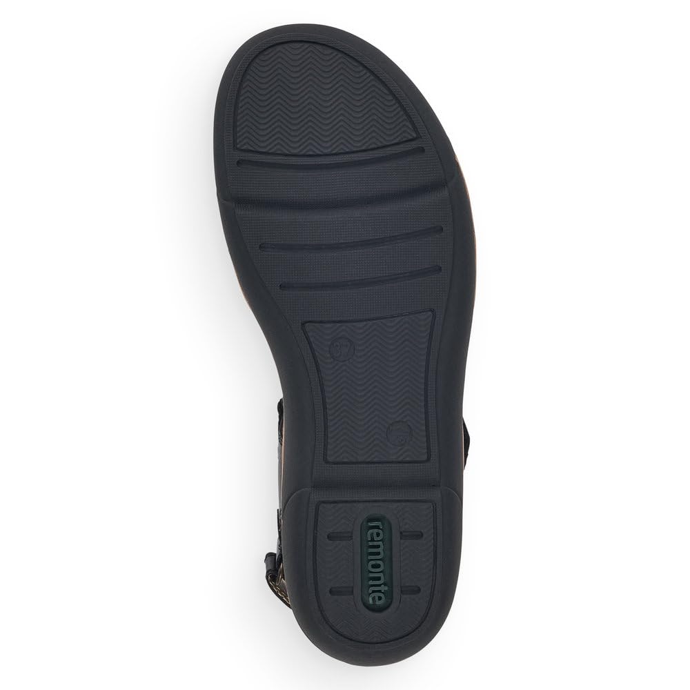 Remonte Damen Riemchensandalen R6850, Frauen Sandalen,lose Einlage