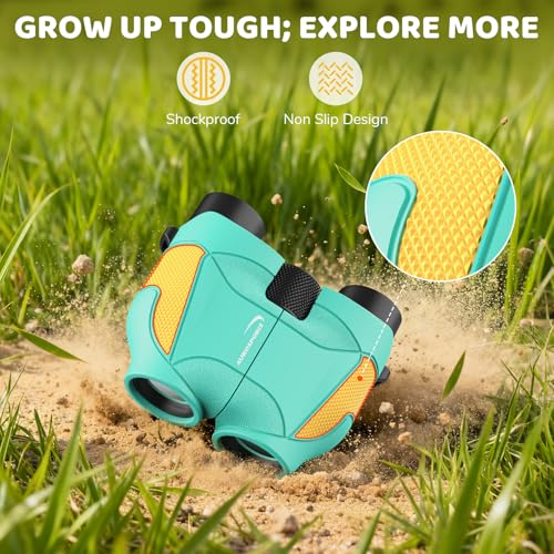 Binoculares Kids Compactos 15x25 Aurosports Verde miniatura 6