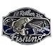 Buckle Rage Adult Unisex I'd Rather be Fishing Redneck Bass Sport Belt Buckle