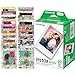 Fujifilm instax Mini Instant Film (20 Exposures) + 20 Sticker Frames for Fuji Instax Prints Travel Package