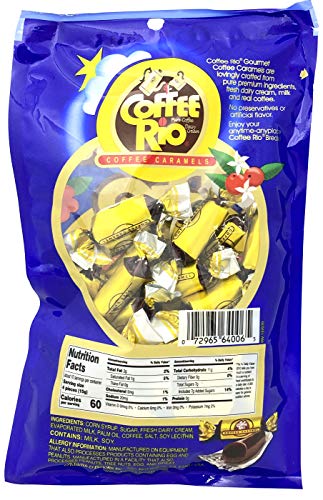 Coffee Rio Coffee Candy Pack Of 3 Coffee Caramels 5.5 Ounces Made With Real Coffee And Cream thumb #1