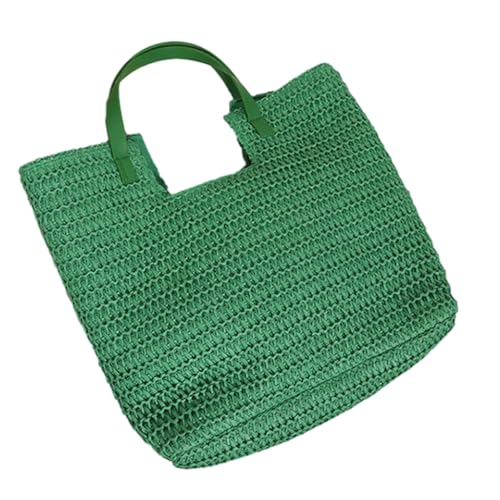 Large Capacity Handbags for Women Straw Woven Shoulder Bag Ladies Hand-woven Seaside Bag Female Beach-Bag