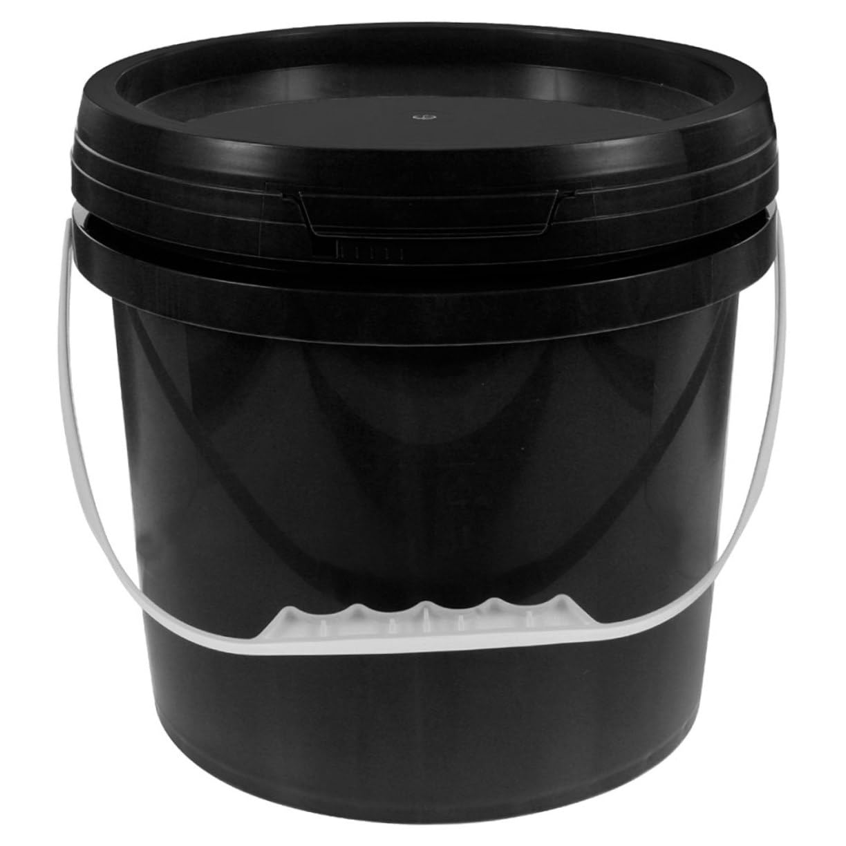 NUOBESTY Barril Sellado De Alimentaria Cubo con Tapa Cubo De Plástico con Asa para Almacenamiento De Pintura y Uso Proyectos De Arte