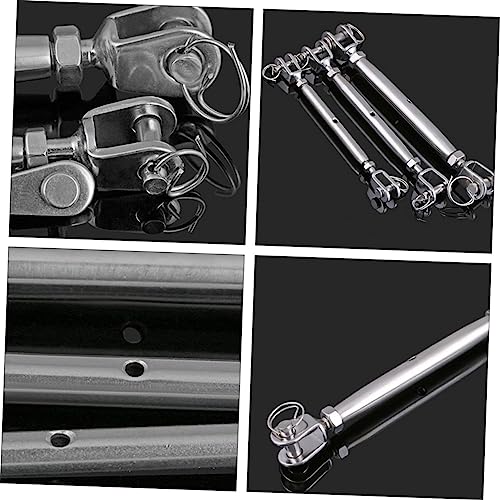 LIFKOME 2pcs Tensores de Cable con Quijada de Acero Inoxidable Resistente para Uso en Exterior y Aparejos miniatura 6