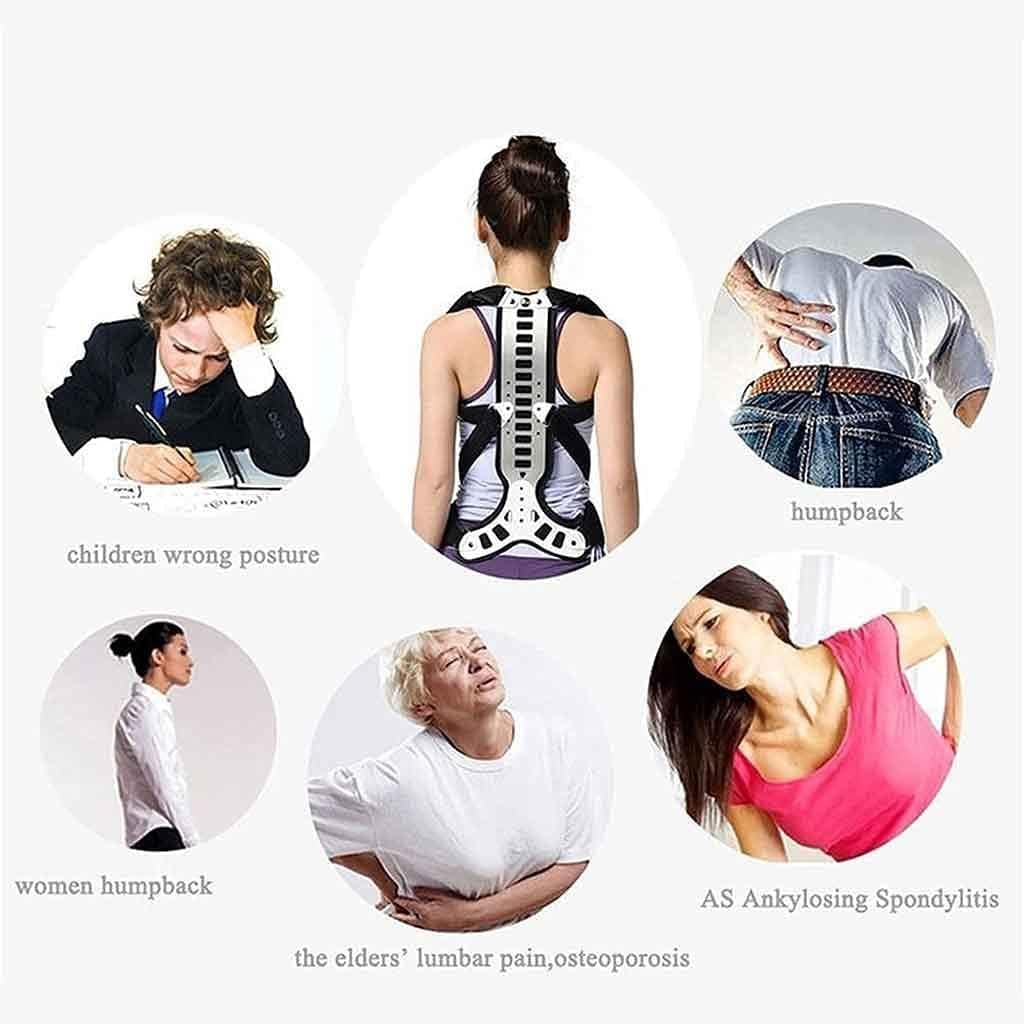 Wirbelsäulenkorrektoren Für Männer Und Frauen, Einstellbare Wirbelsäulenorthesen Für Kyphose Camelback Thoracic Support Schmerzlinderung(M)