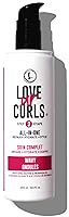 Vista 10 de Love Ur Curls - Crema rizadora todo en uno para cabello rizado y encrespado, crema para rizos para cabello rizado, reparación, definición