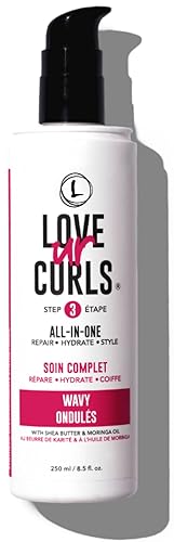 LUS Brands Love Ur Curls - Estilizador todo en uno para cabello ondulado 85 onzas repara hidrata y estiliza en un solo paso - Cuidado del cabello LUS Brands Love Ur Curls - Estilizador todo en uno para cabello ondulado 85 onzas repara hidrata y estiliza en un solo paso - Cuidado del cabello