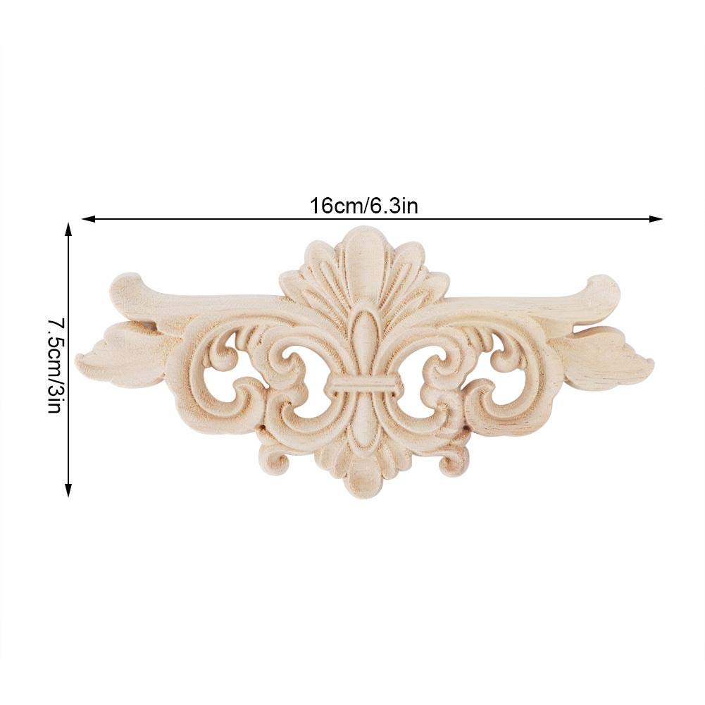 MOULURES DE MEUBLES d'angle sculpté en bois onlay applique à faire soi