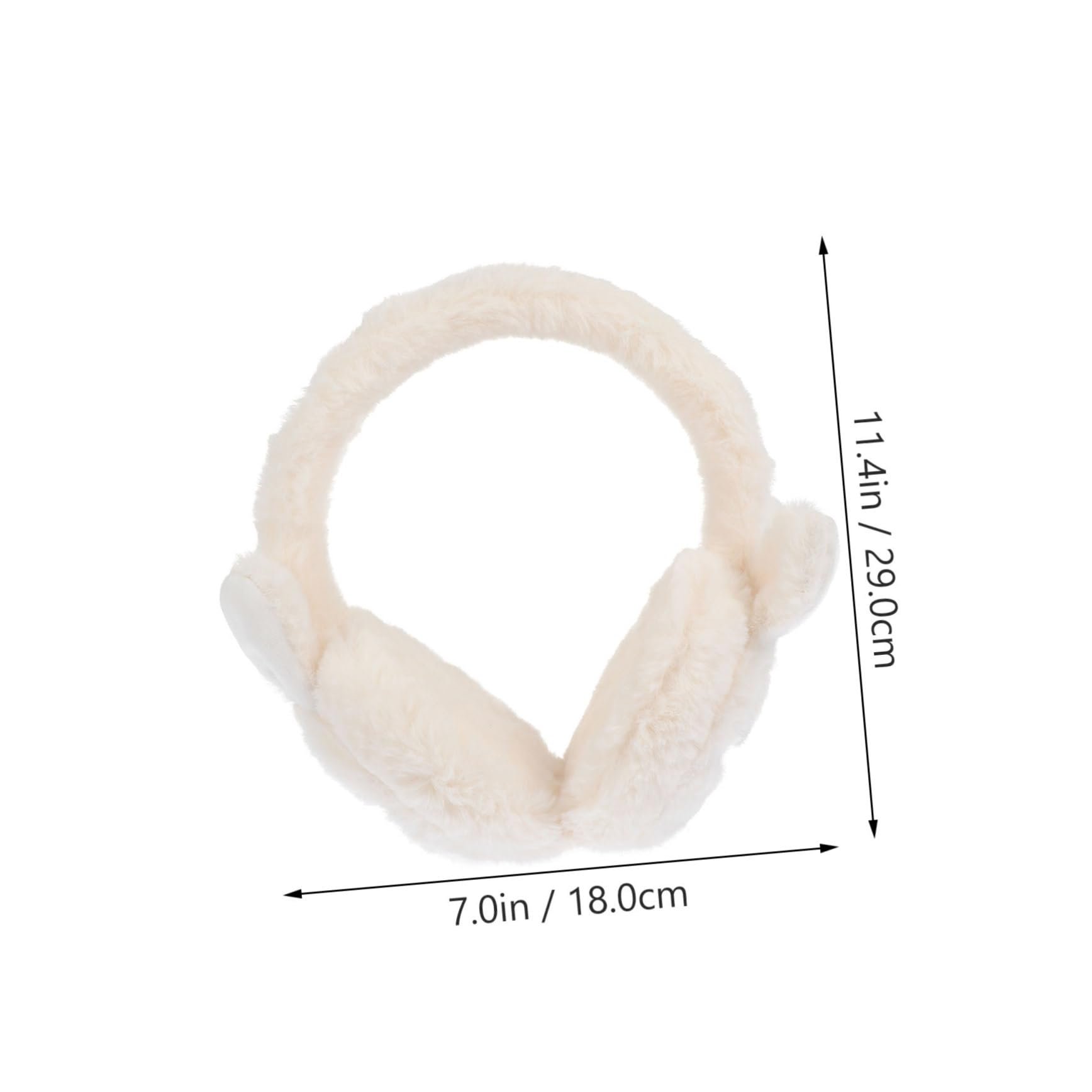 FOMIYES 1Pc Cute Plush Winter Earmuffs for Adorable Warm Keeping Ear Muff Soft and Cozy Outdoor Ear Warmers Present for Winter Activities