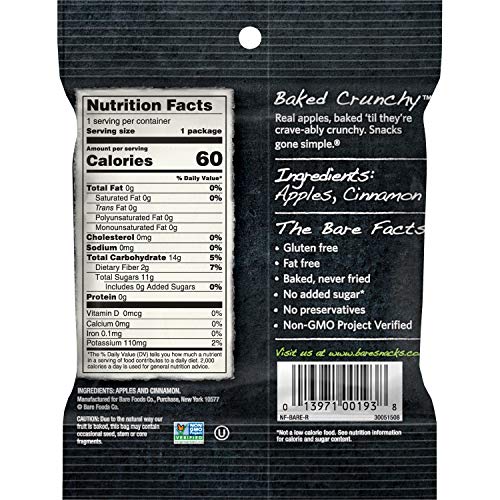 Bare Natural Apple Chips Cinnamon Glut Buy Online In Brunei At Desertcart