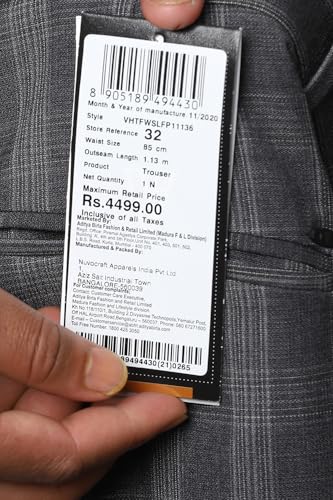 Image of Van Heusen Men's Regular Mid Rise Business Casual Pants