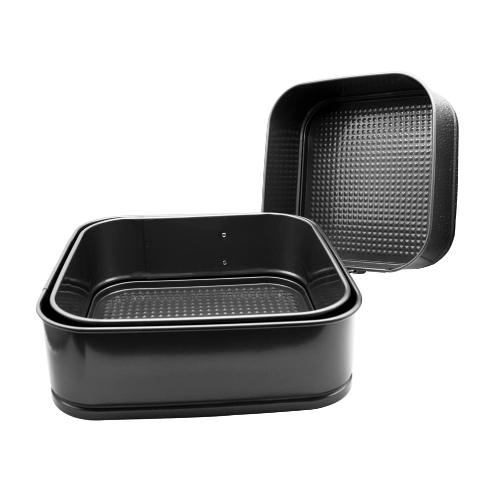 Abcsea 1 Piece Square Springform Cake Tin, Pudding Pan - Image 4