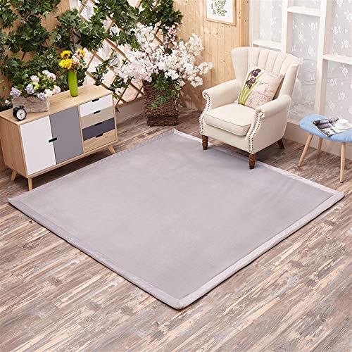 Insun Alfombra de Pelo Corto Tatami Japonés Alfombra Antideslizante L