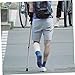 Ipetboom Elderly Walking Aid Stainless Steel Crutch Detachable Trekking Pole Non-Slip Hiking Stick Walking Stick